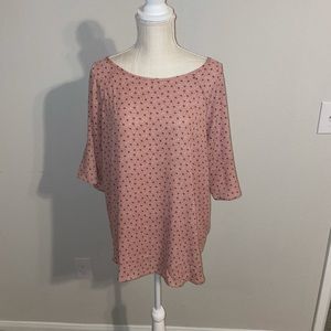 Ann Taylor LOFT 3/4 Sleeves Top in Size XL